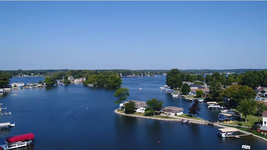 Trine Recreation Area Aerial Video - Steuben County – Clear Vision Media