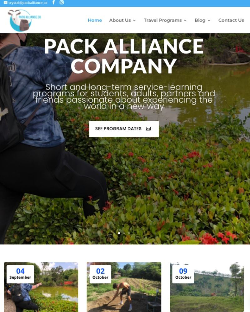 Pack Alliance Company Website