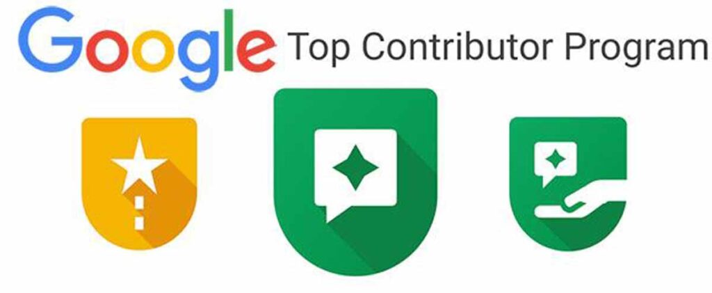 Google Top contributor program